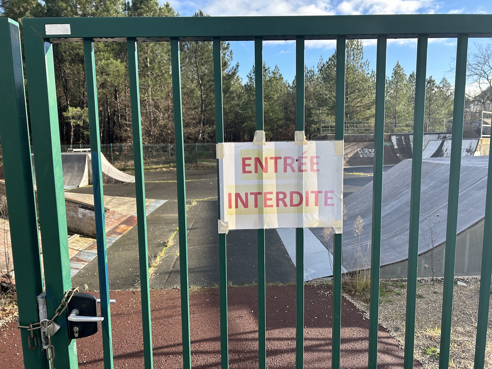 Cestas skatepark